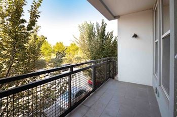 Private balcony